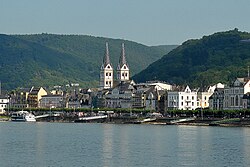 Boppard Stadszicht vanuit het noorden 1